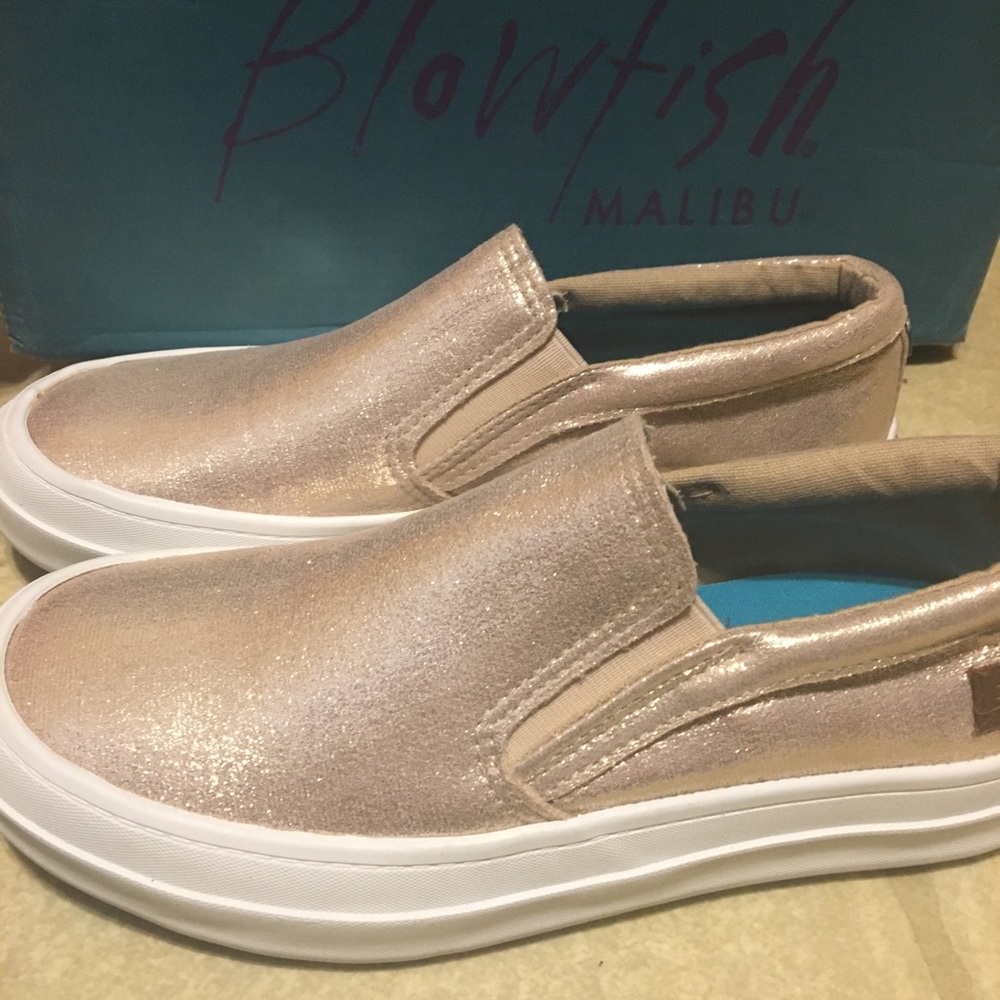 Blowfish Rose Gold Shoes